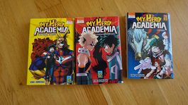 My Hero Academia mangas 1-3