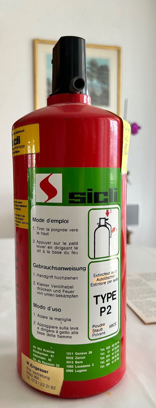 Feuerlöscher: Feuerlöscher – Neu (gemäss Beschreibung) aus Wil SG von Fischweiher42