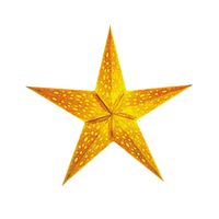 NEU starlightz - mono small yellow Leuchtstern S (= Ø 45 cm)