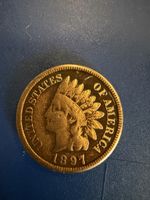USA 1897 Indian Head Cent gute ss Sammlermünze