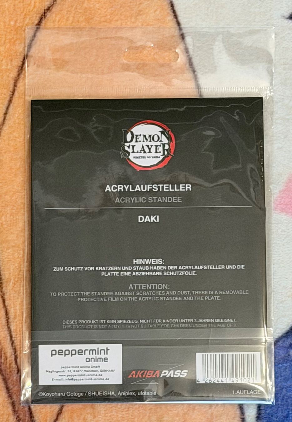 Figuren: Acryl Stand: Demon Slayer Daki OVP – Neu und originalverpackt aus Höchstetten von Syaoran-kun- 1