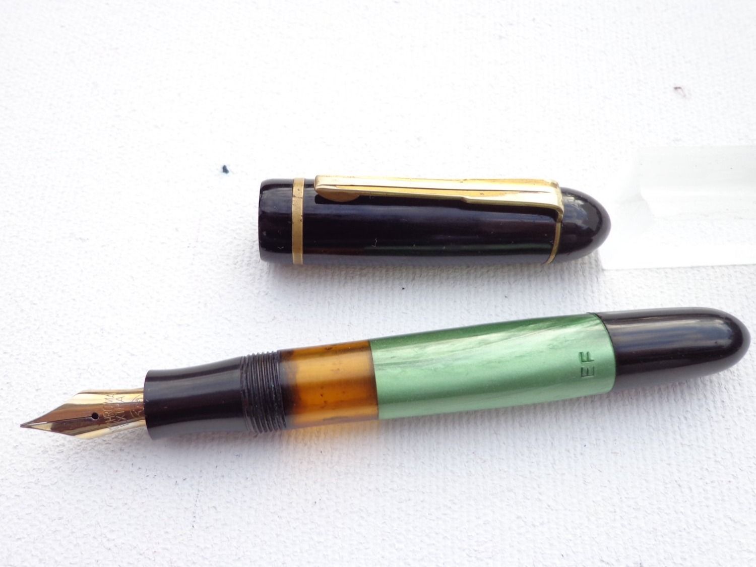Penna & Evidenziatori: Goldene Work pen 60 FLEX  EF Feder – Usato da Ebikon venduto da mile62