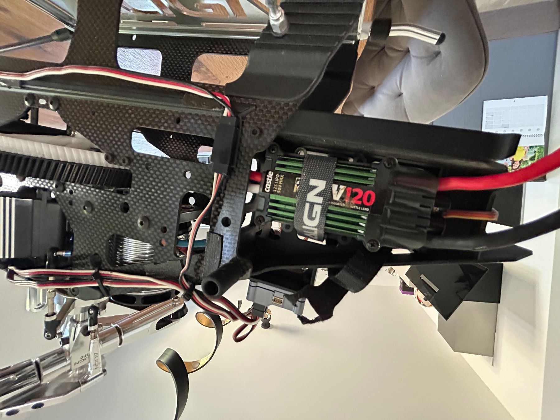 Align Modellismo RC: Trex 700e dfc Align komplett flugfertig Flb Bavaria – Usato da Dättwil AG venduto da Egrace 6
