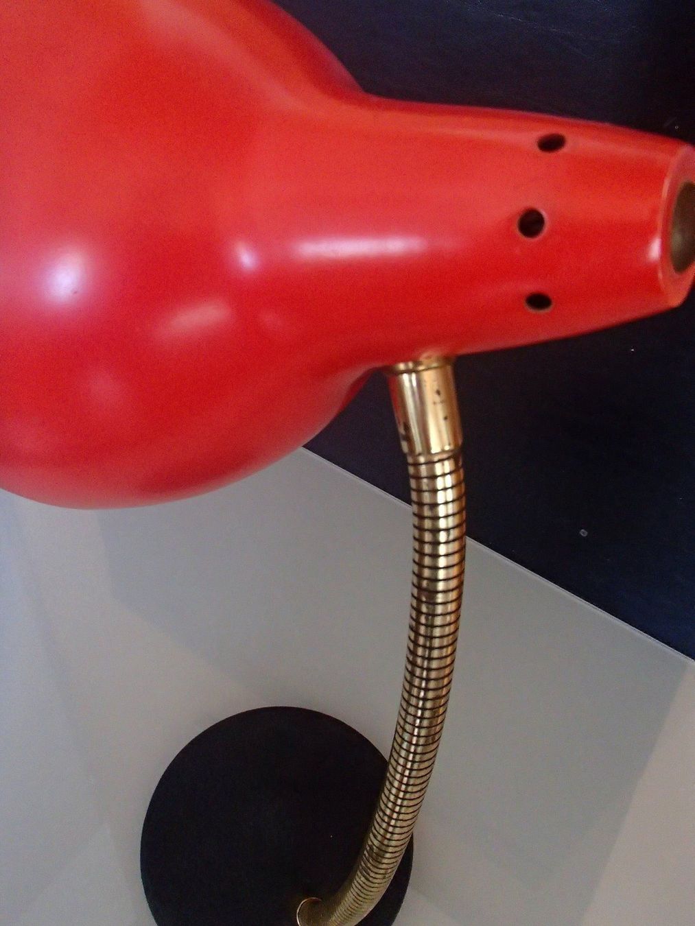 Lampade: Vintage kleine rote Flexilampe 50th – Usato da Schöfflisdorf venduto da pullux 5