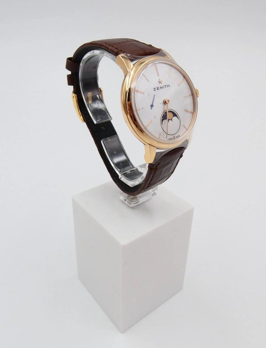 Zenith Orologi: Zenith Elite Ultra Thin Moonphase 18k Gold – Nuovo e nell'imballaggio originale da Thalwil venduto da LeCh1ffre 8