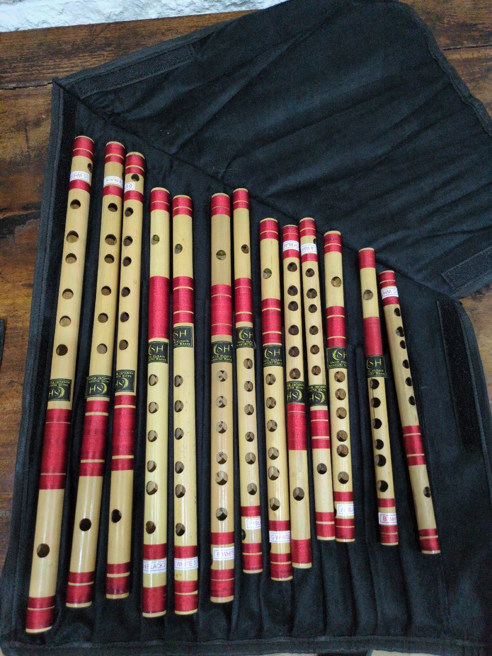 Musikinstrumente: 13 Bansuri set (neuf) – Neu (gemäss Beschreibung) aus Tüscherz-Alfermée von ken130893