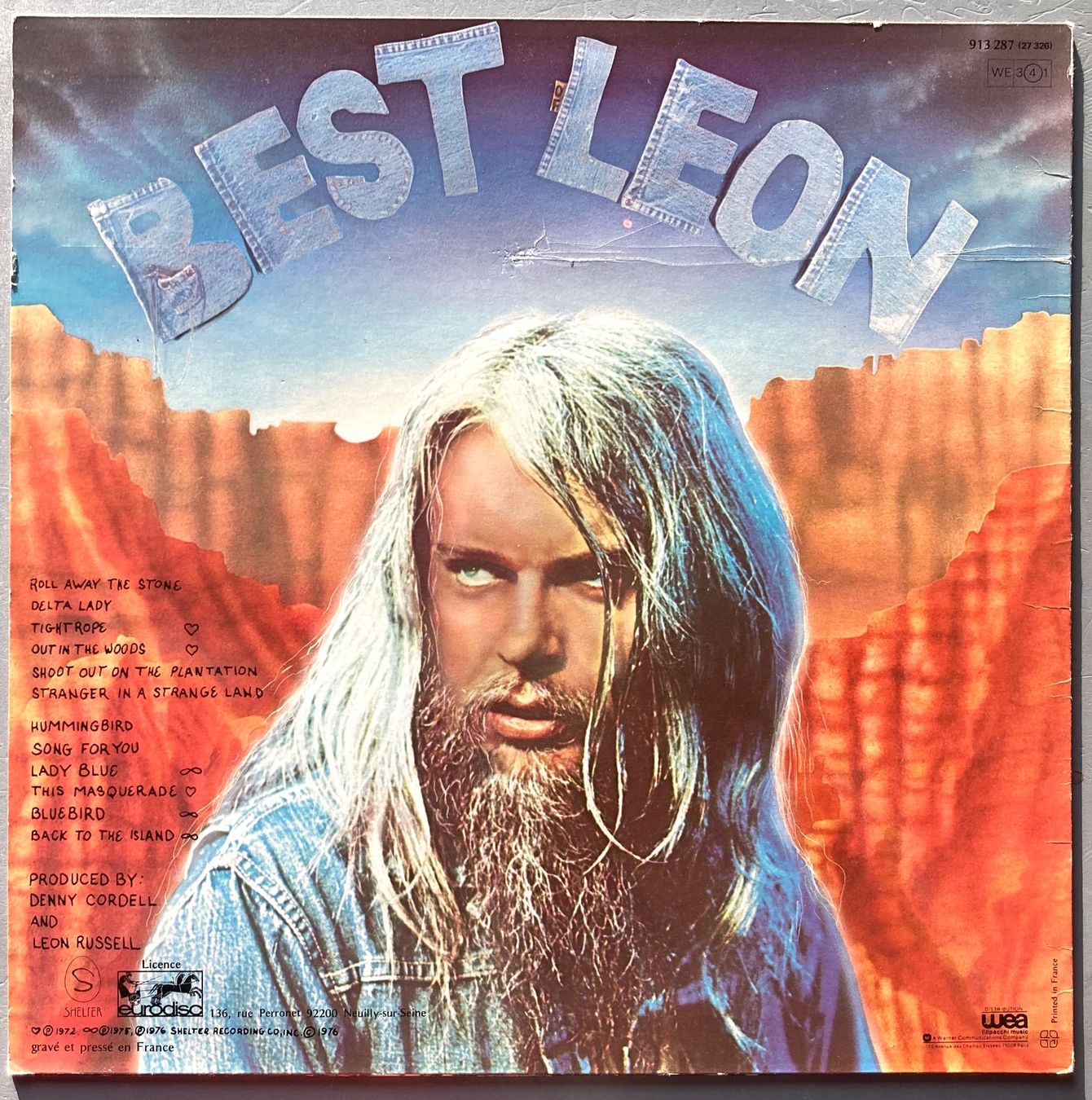 Dischi in vinile: LEON RUSSEL - BEST OF LEON – Usato da Poliez-Pittet venduto da Newtown-Records 1