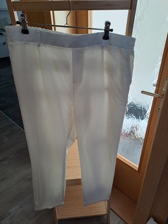 Chicoree Hose weiss Grösse L
