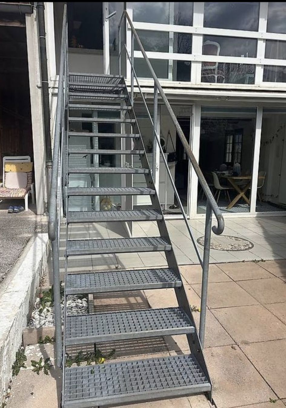 Scale: Treppe mit Podest und Geländer – Usato da Reichenbach i. K. venduto da Wskorpion 1