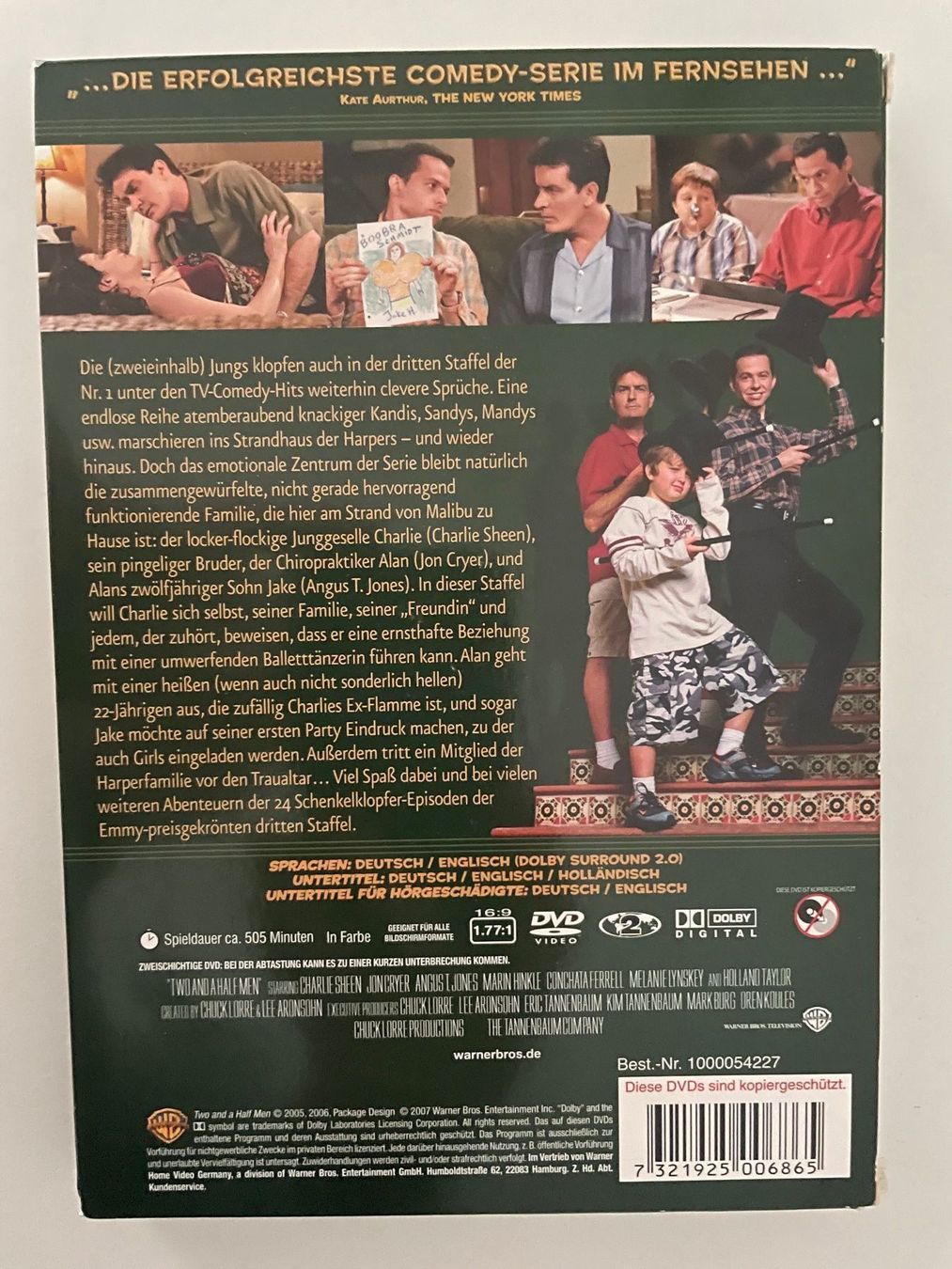 Tutti i DVDs: Two and a Half Men Season 3 – Nuovo (secondo la descrizione) da Riehen venduto da M.S.DVD 4