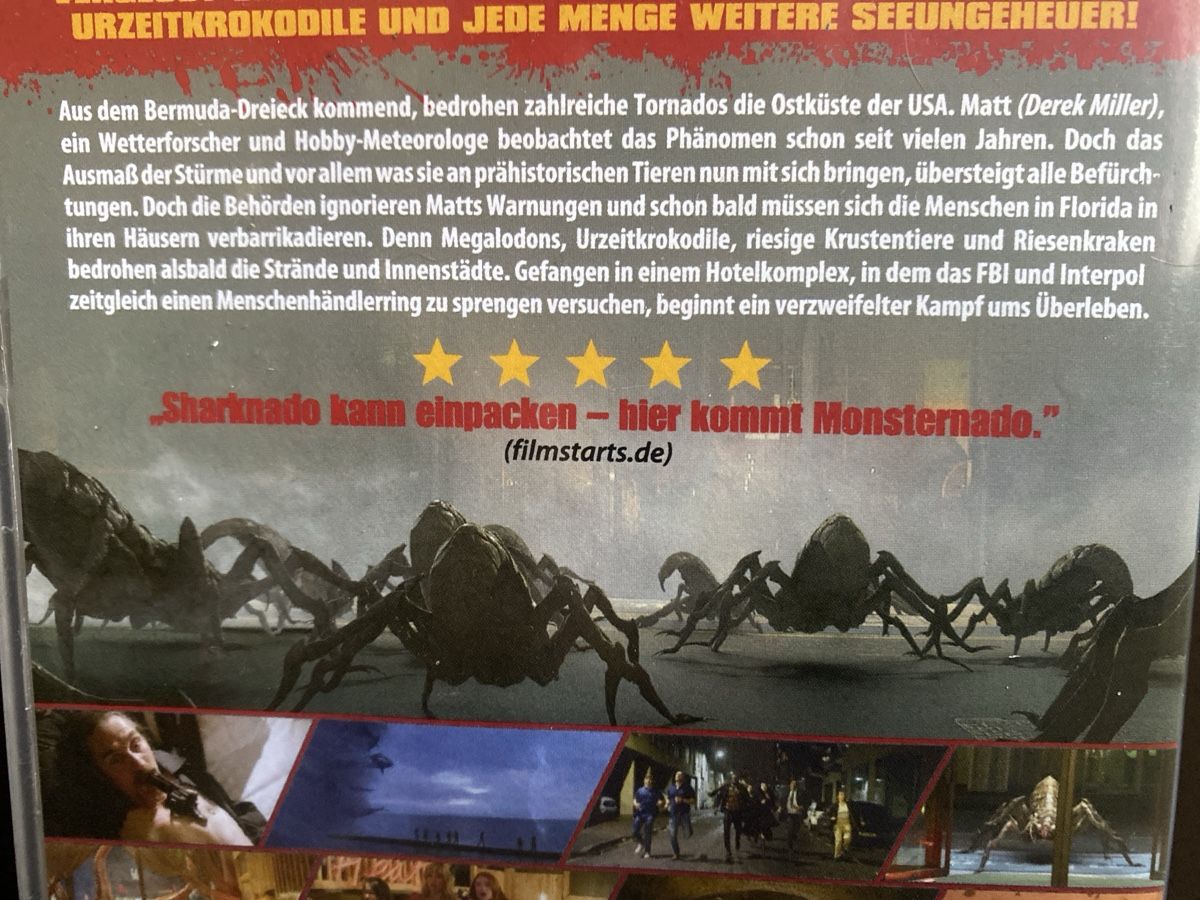 Tutti i DVDs: MONSTERNADO – Usato da Burg AG venduto da Lobo016 2