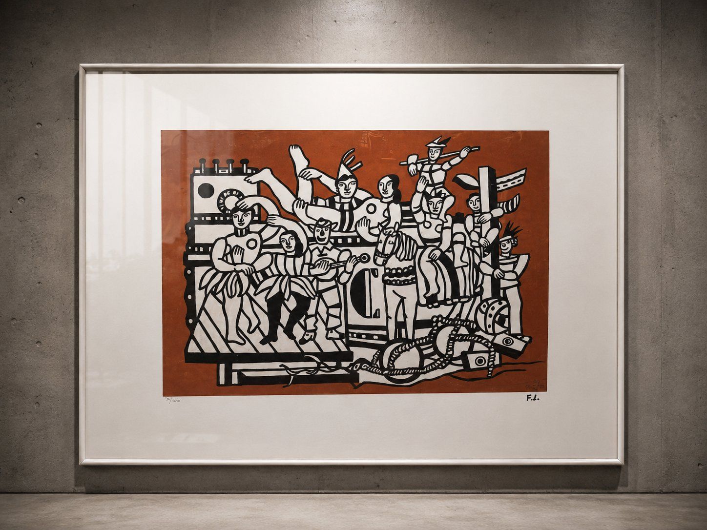 Grafica & Litografie: Artprint d'après Fernand Léger – Usato da Montreux venduto da LeVintage33