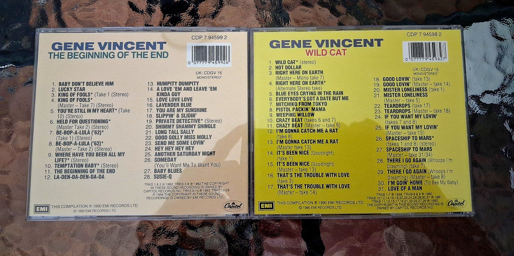 CD: 10 CD Set - Gene Vincent & Eddie Cochran - Rockabilly – Usato da Wilderswil venduto da Silverybrown 4