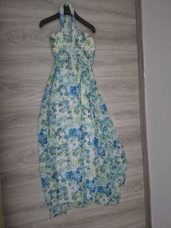 Robe longue Zebra à motifs floraux taille S comme neuve