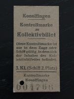 Konolfingen Kontrollmarke Kollektivbillett - Rarität!
