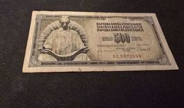 Billet Yougoslavie 500