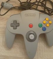 Nintendo 64 Controller grau gebrauchter Zustand