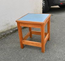 Vintage Beistelltisch / Hocker shabby chic B38cm H45cm