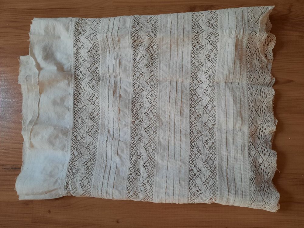 Bordure Tricot Côtelée Ancienne - Manchon De Manchette 1.1m X 7.5cm Pour Vêtements, Sport, Doudoune