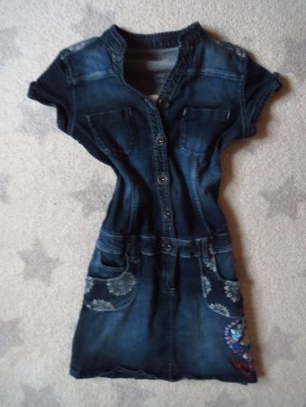 total spezielles DESIGUAL Damen Jeans Kleid Gr 38