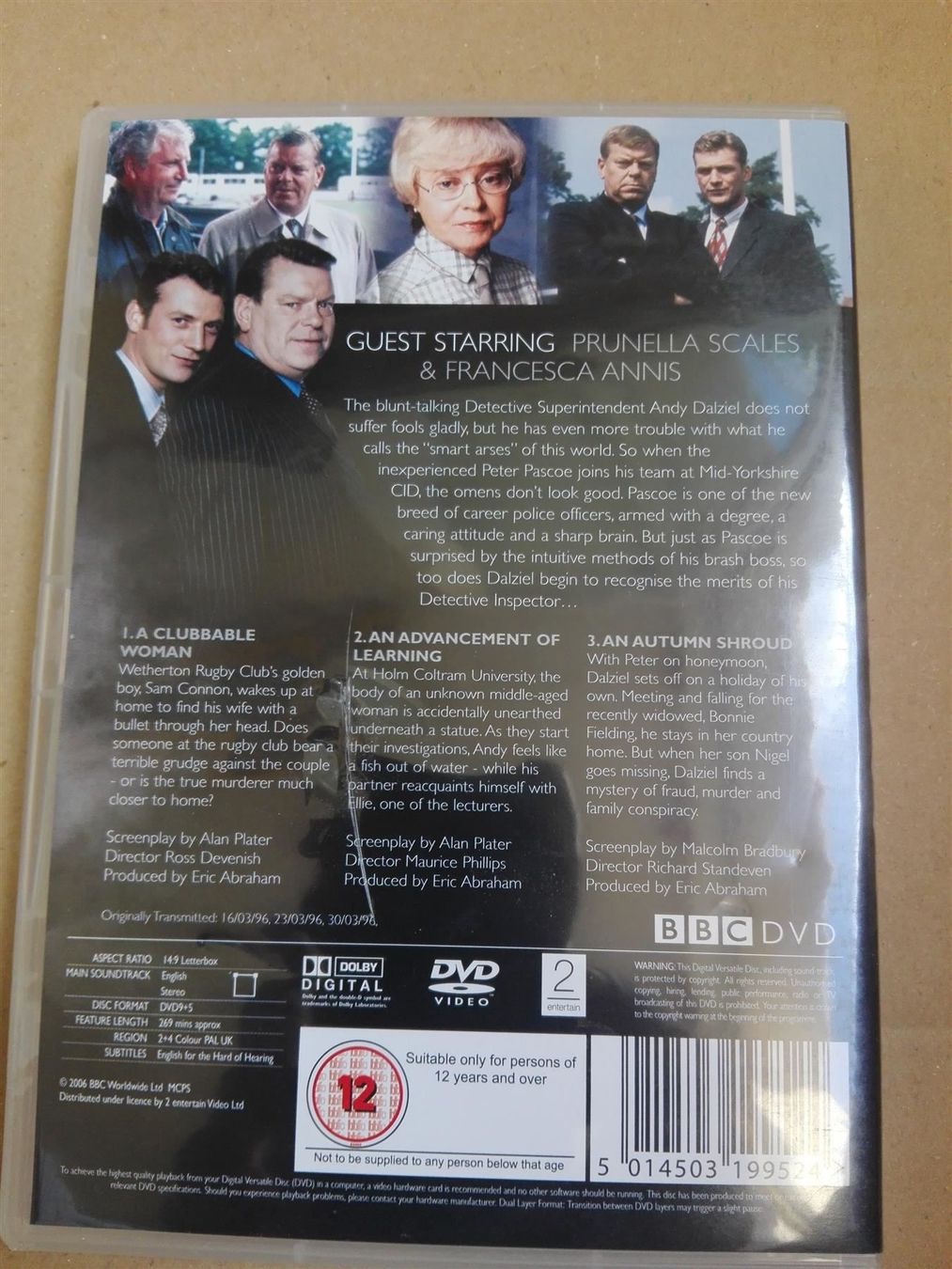 Alle DVDs: Dalziel & Pascoe  (Series 1 & 2)                   UK-Import – Gebraucht aus St.Galllen von elkaphone 3