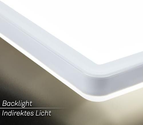 Lustres & lampes de plafonds: LED Deckenlampe 98cm indirektem Licht 3 flach – Neuf avec emballage d'origine à Hundwil par tec_mm27 6