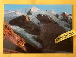 1982 Abend am Steingletscher mit Gwächtenhorn und Tierberge