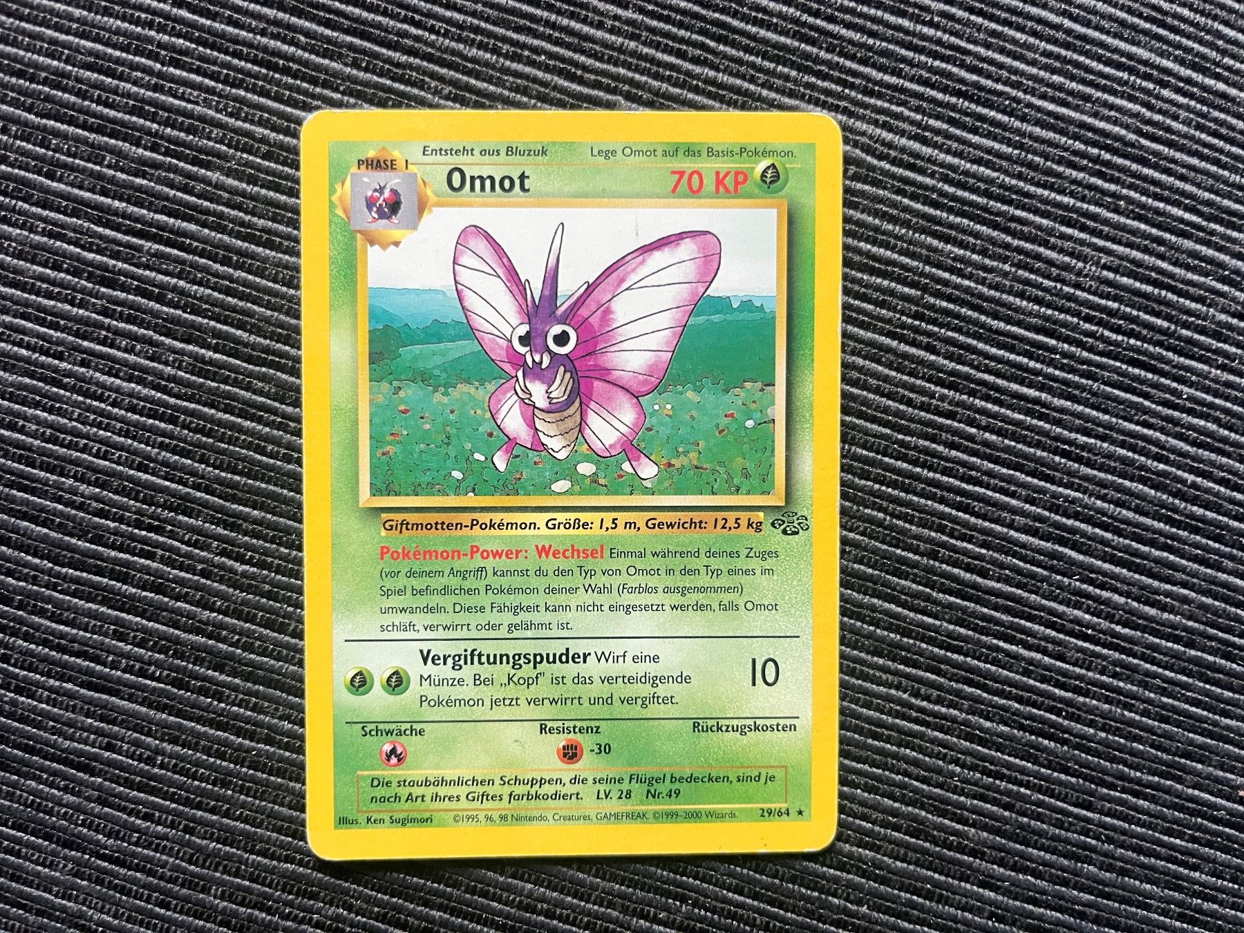 Pokémon Carte collezionabili: Pokemon Omot non holo Dschungel Jungle – Usato da Wabern venduto da Collectfun