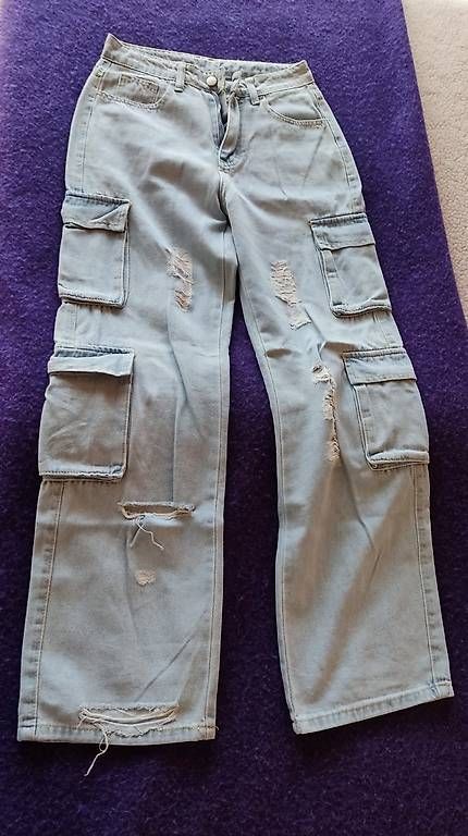 Jeans: Cargo Jeans, Gr. XS – Gebraucht aus Stalden (Sarnen) von minusch015