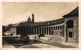 Zürich- Enge. Neuer Bahnhof
