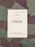 Règlement 53.105 f, La grenade à main et le tube explosif, 1