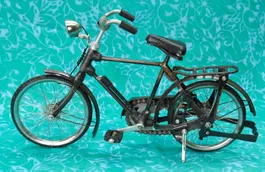 Velo Fahrrad Miniatur Modell zur Dekoration 30cm aus Metall