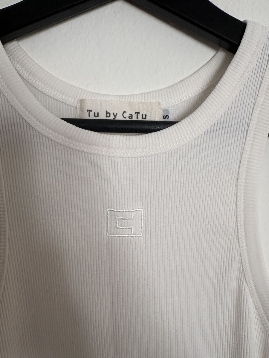 Top: Tu by CaTu Shirt Gr. S Weiß – Usato da Luzern venduto da poe_5fml 1