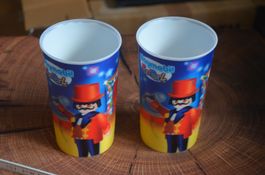2 STUCK PLAYMOBIL VERRES