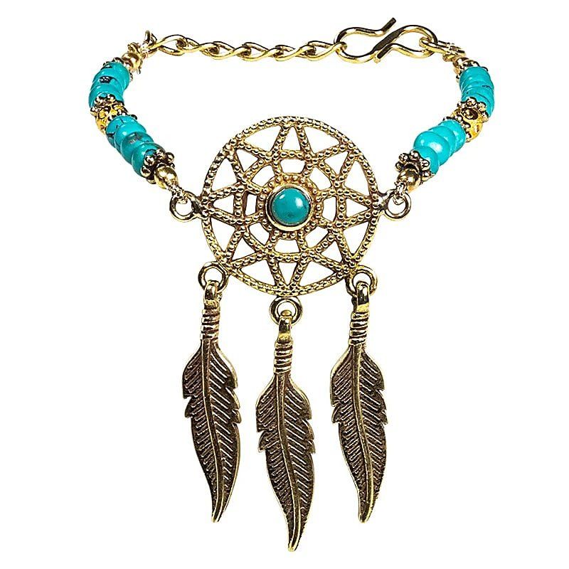 Bracciali & Braccialetti: Armband Traumfänger – Nuovo (secondo la descrizione) da St. Gallenkappel venduto da Corfla