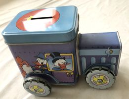 Walt Disney - Spardose aus Blech - Tresorauto von Dagobert