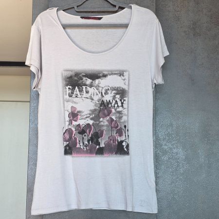 🐸 TOM TAILOR T-SHIRT FADING AWAY M