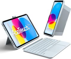 iPad Tastatur Hülle QWERTZ Touchpad