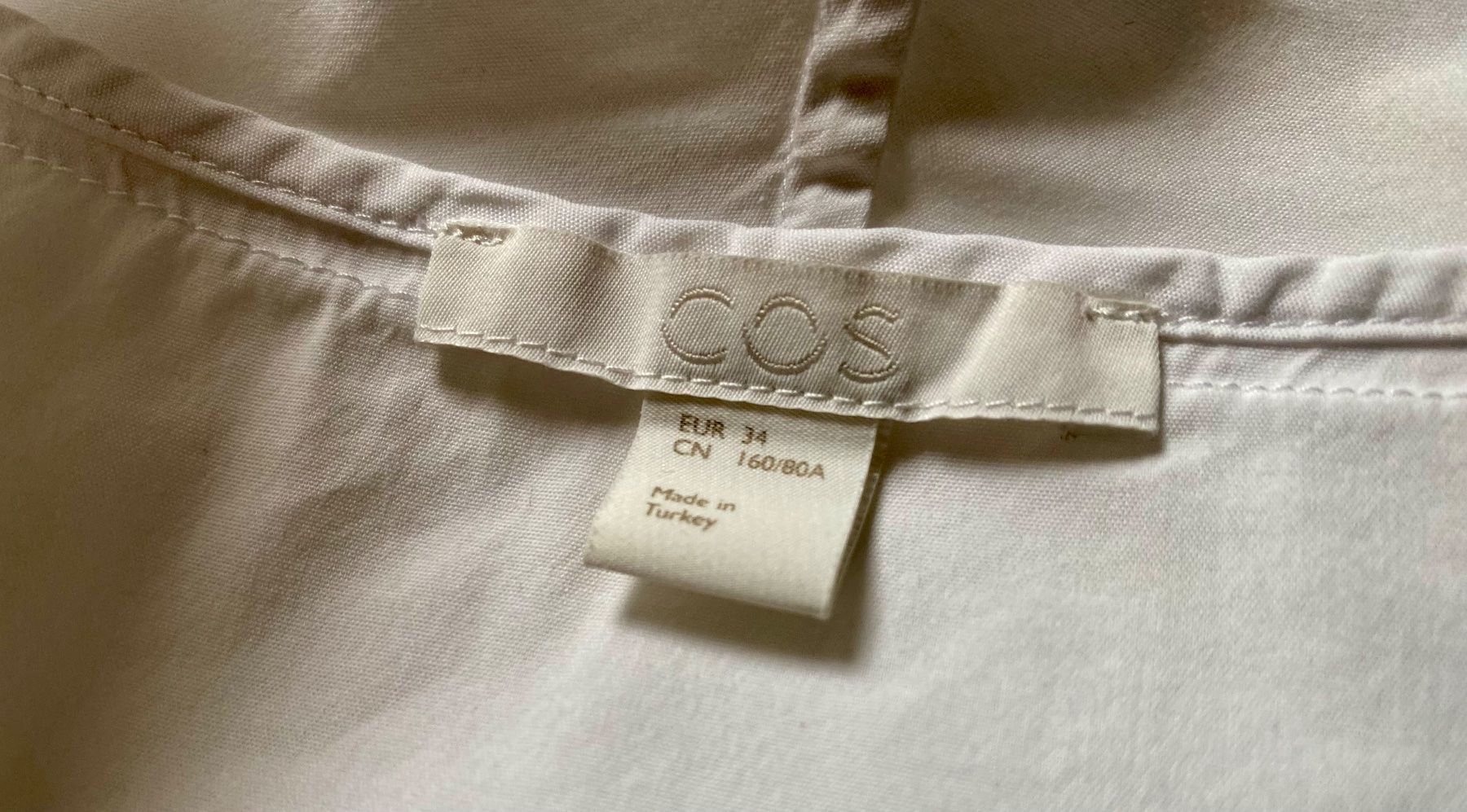 Cos Blusen: COS Elegante weisse Bluse, Gr. 34 – Gebraucht aus Uster von Koralle6 4