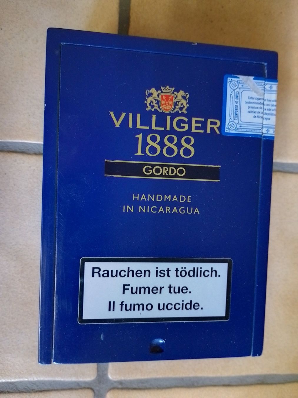 Villiger Sigari: Zigarrenkiste Villiger – Usato da Wangen SZ venduto da jim_5rcp