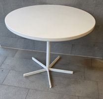 Schaffner Vintage Gartentisch klappbar rund Ø 92cm Weiss