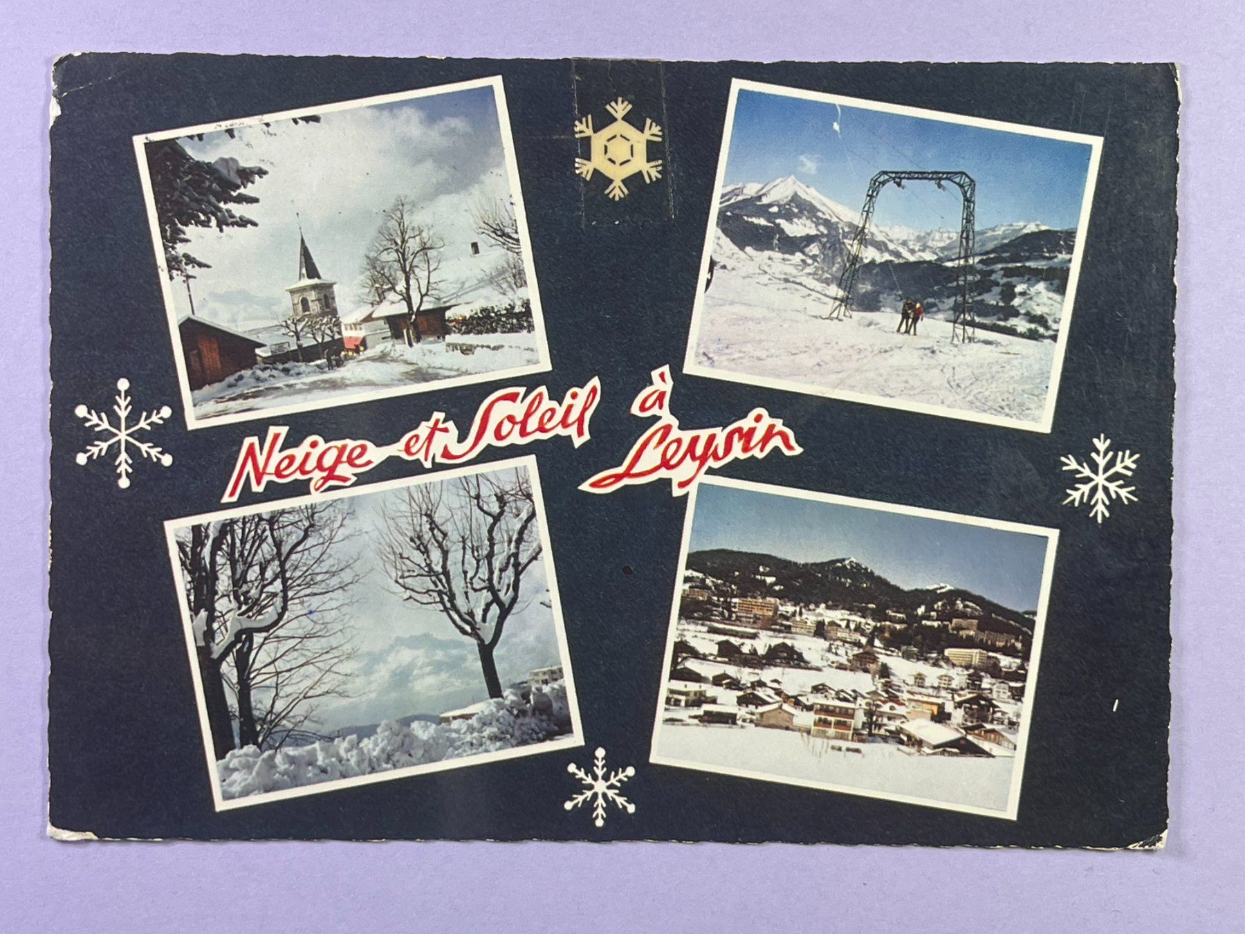 Cartoline postali: Leysin - Neige et soleil – Usato da Steg VS venduto da _vinci_