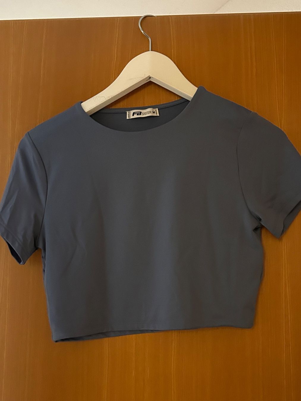 Tops: FB Sister Crop Top Blau Gr. M – Gebraucht aus Oberkulm von angela_05