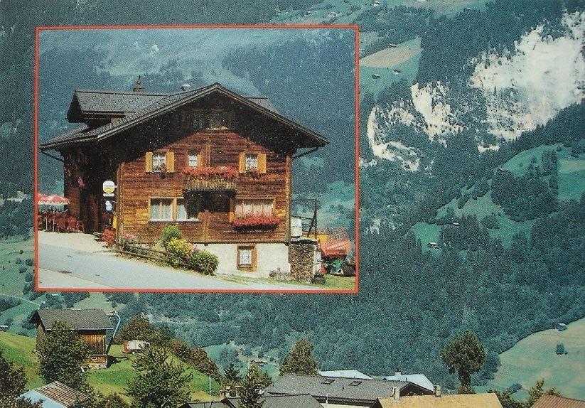 Cartes postales: OBERSAXEN Restaurant St. Martin – D'occasion à Jona par philajona 1