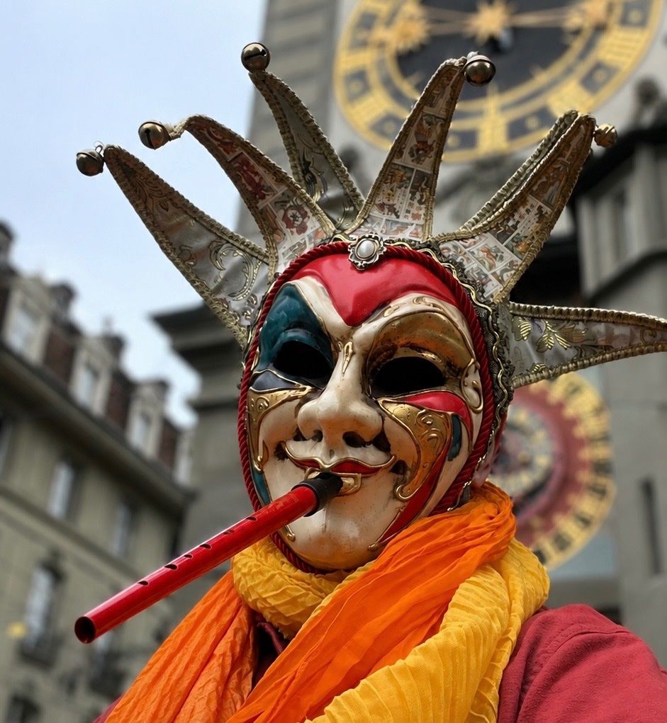 Masques: Maske Jester Venezianisch Dekoration gebraucht – D'occasion à Aathal-Seegräben par ray_x7lz 6