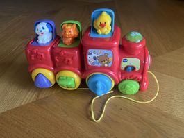 Entdecker Lokomotive Zug Nachziehspielzeug von Vtech 
