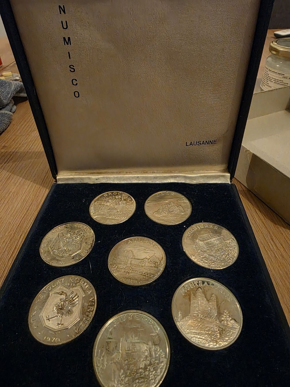 JJZHY Pièce d'aigle À Deux Têtes Pièce De Monnaie Ancienne Collection