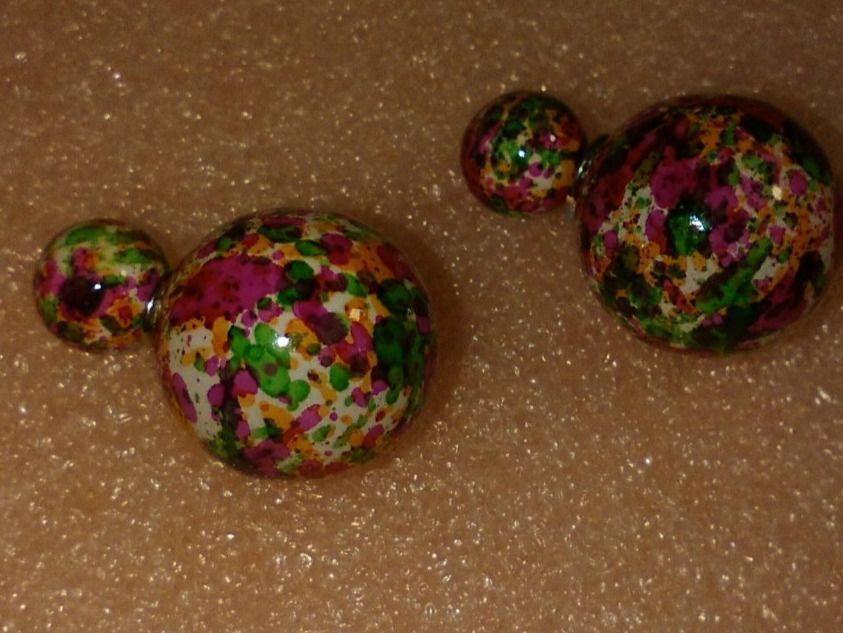 Orecchini pendenti & Orecchini a lobo: OHRRINGE MODESCHMUCK,,MIT MEHRERE FARBEN – Nuovo (secondo la descrizione) da Basel venduto da bijoutrie_4 2