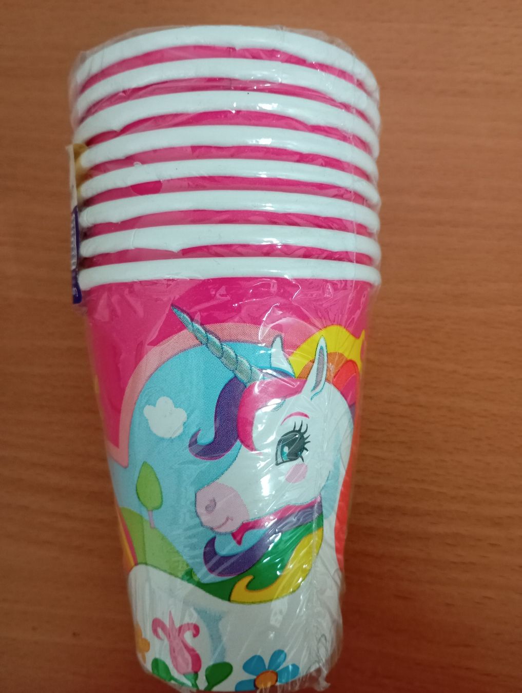 Tutte le decorazioni: 8 Becher 266 ml Einhorn – Nuovo e nell'imballaggio originale da Winterthur venduto da pjuma01