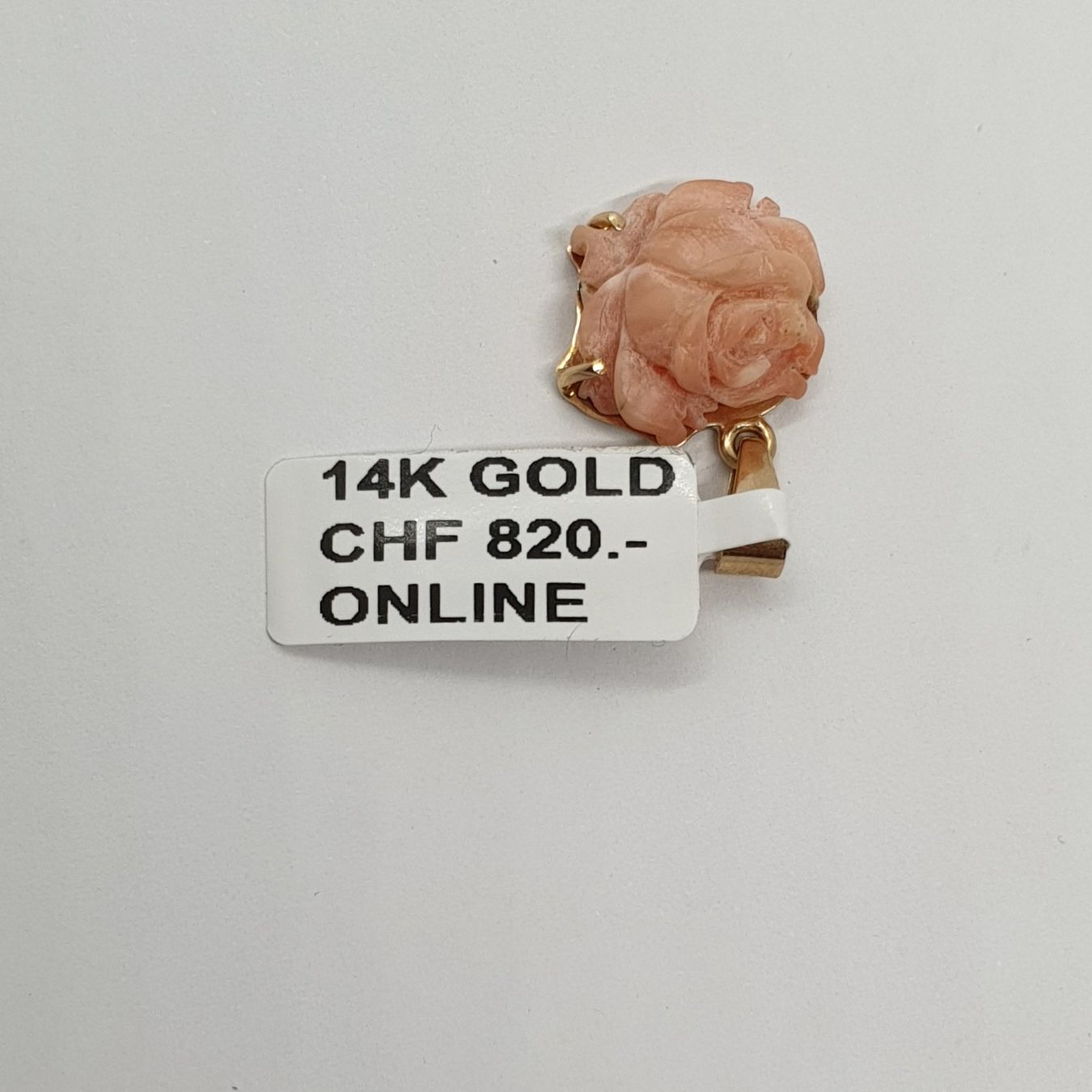 Ciondoli: Echt 14K Gold - Blumen Anhänger – Usato da Luzern venduto da Goldhaus-Luzern 3